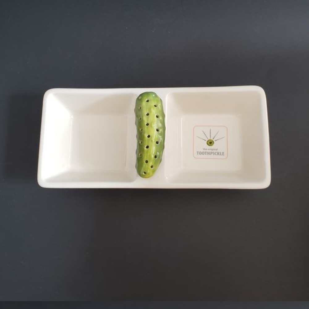 Toothpickle serving dish - Picture 6 of 6